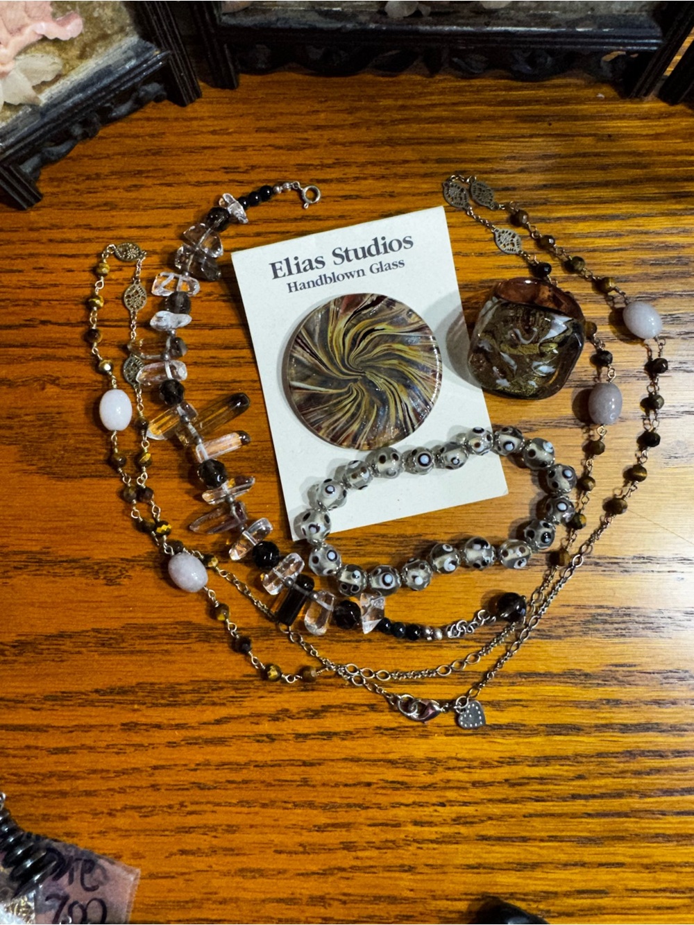 Bundle of Earth-Tone Fashion Jewelry